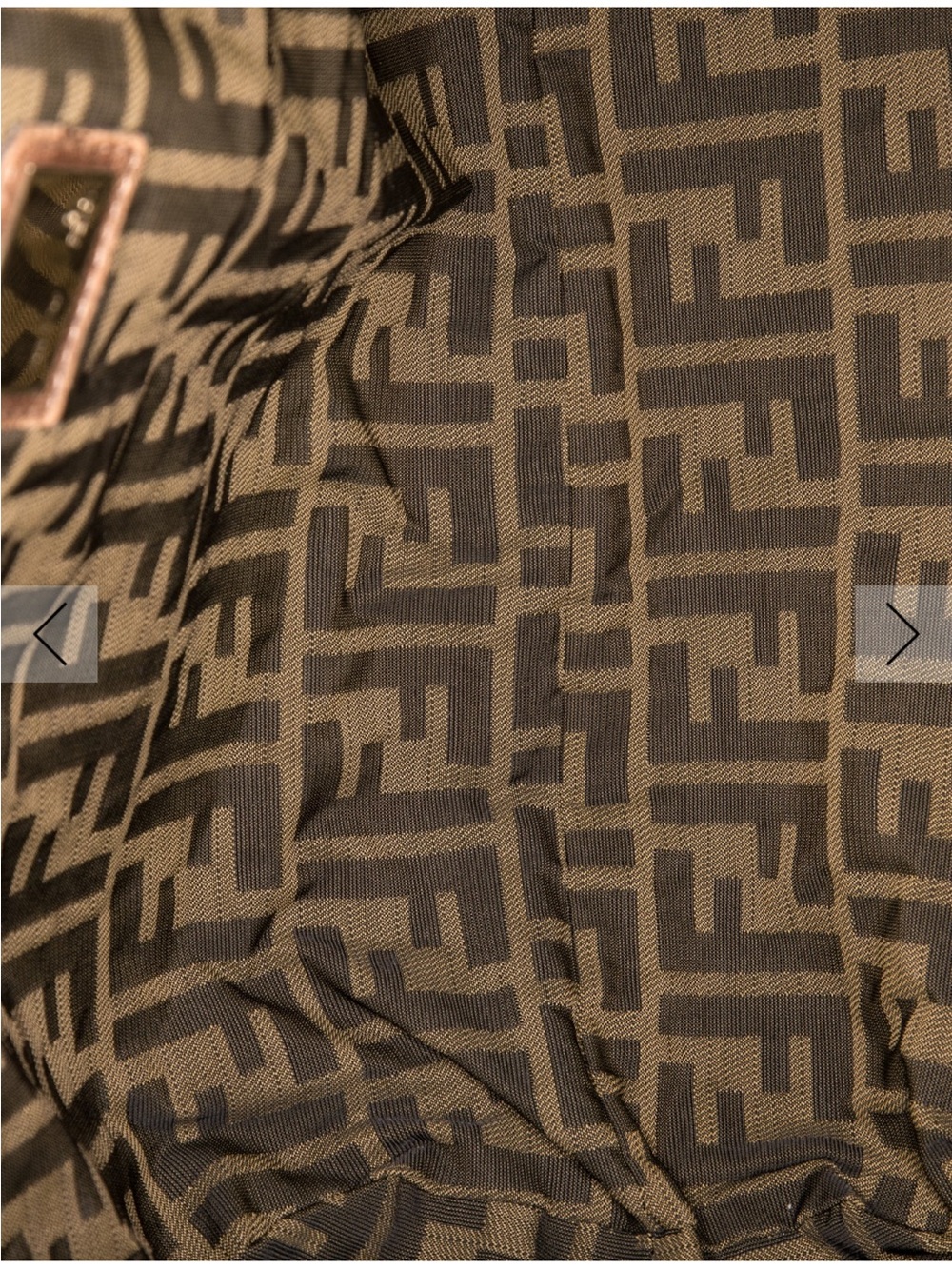 Fendi Spy Bag Braided Handle Brown Leather Shoulder Bag - Picture 8 of 11